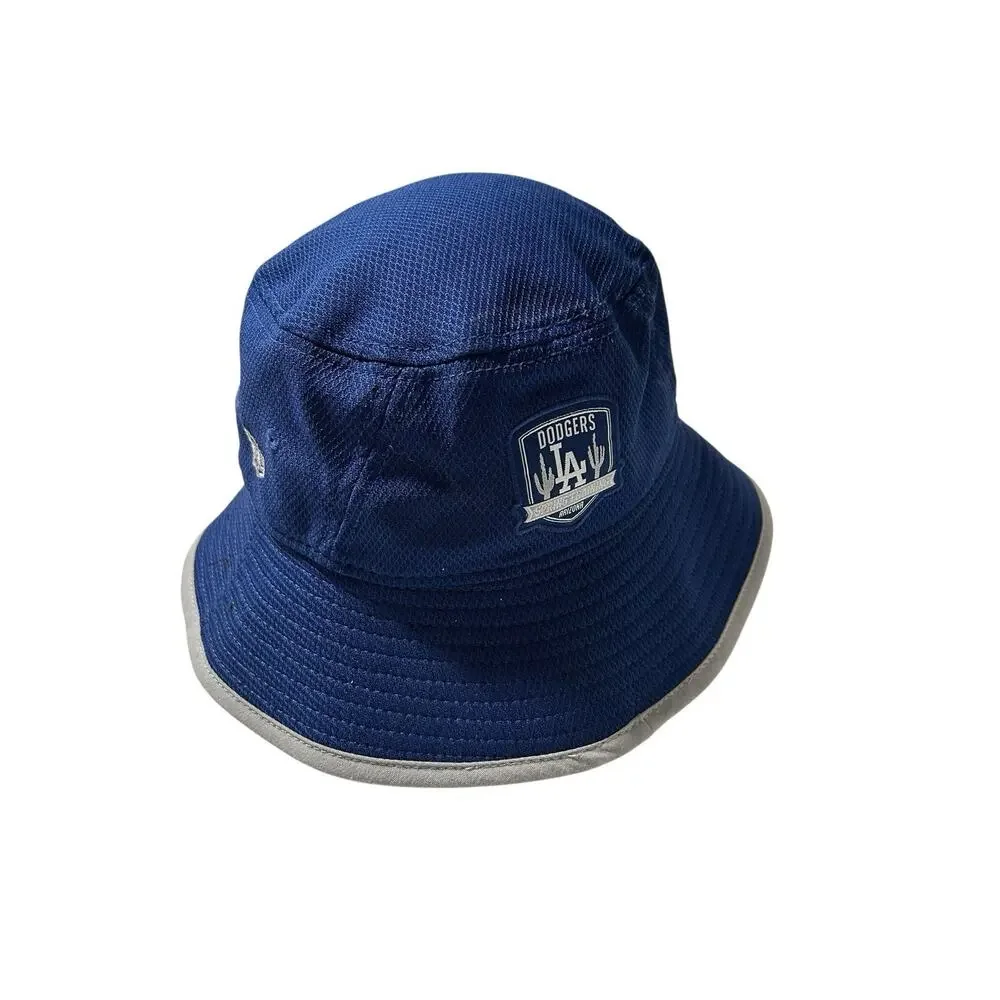New Era Los Angeles Dodgers Bucket Hat Blue MLB Spring Training Arizona Rare
